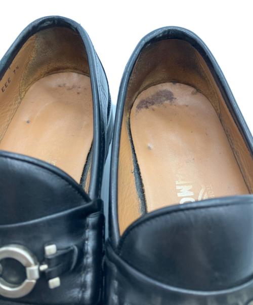 Salvatore Ferragamo（サルヴァトーレ フェラガモ）Salvatore Ferragamo (サルヴァトーレ フェラガモ) ビットローファー ブラック サイズ:SIZE 25.5cmの古着・服飾アイテム