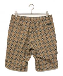 BURBERRY BLACK LABEL（バーバリーブラックレーベル）の古着「ハーフパンツ」｜ベージュ