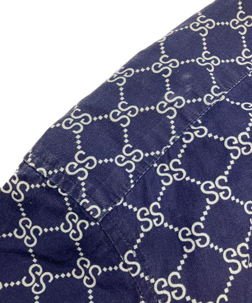 OLDstussy（オールドステューシー）oldstussy (オールドステューシー) 半袖シャツ ネイビー サイズ:SIZE Lの古着・服飾アイテム