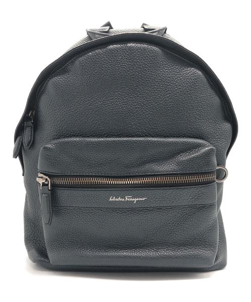 Salvatore Ferragamo（サルヴァトーレ フェラガモ）Salvatore Ferragamo (サルヴァトーレ フェラガモ) リュック ブラックの古着・服飾アイテム