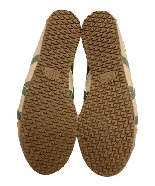 Onitsuka Tiger（オニツカタイガー）Onitsuka Tiger (オニツカタイガー) MEXICO'66　スニーカー ベージュ×グリーン サイズ:SIZE 27.5cmの古着・服飾アイテム