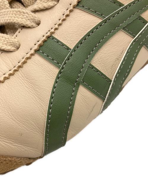 Onitsuka Tiger（オニツカタイガー）Onitsuka Tiger (オニツカタイガー) MEXICO'66　スニーカー ベージュ×グリーン サイズ:SIZE 27.5cmの古着・服飾アイテム