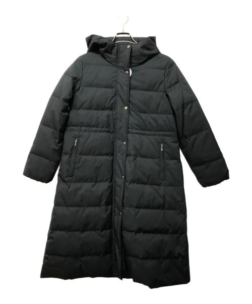 fines（ファインズ）fines (ファインズ) ダウンコート ブラック サイズ:9AR 未使用品の古着・服飾アイテム