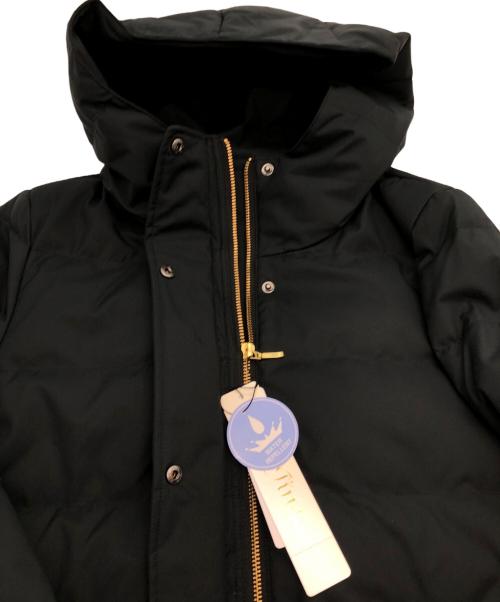 fines（ファインズ）fines (ファインズ) ダウンコート ブラック サイズ:9AR 未使用品の古着・服飾アイテム