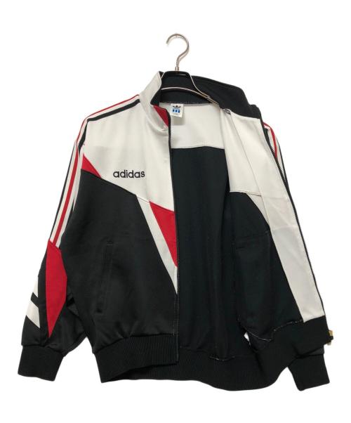 adidas（アディダス）adidas (アディダス) トラックジャケット ホワイト×ブラック サイズ:Lの古着・服飾アイテム