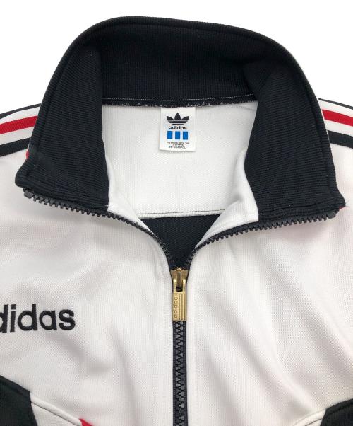 adidas（アディダス）adidas (アディダス) トラックジャケット ホワイト×ブラック サイズ:Lの古着・服飾アイテム