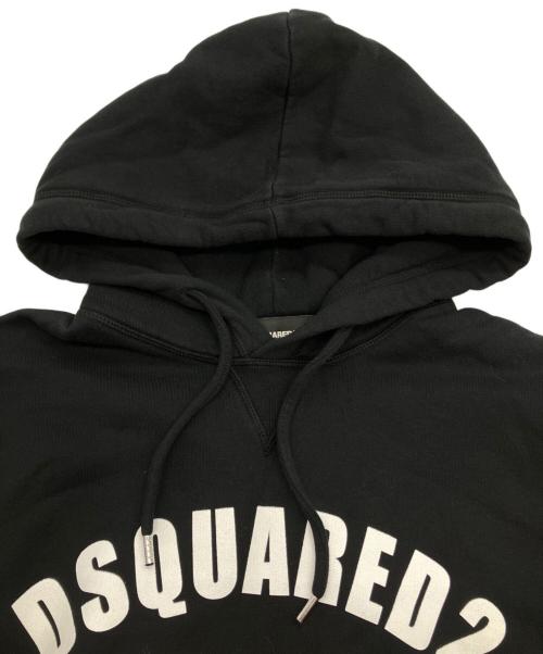 DSQUARED2（ディースクエアード）DSQUARED2 (ディースクエアード) パーカー ブラック サイズ:SIZE Sの古着・服飾アイテム