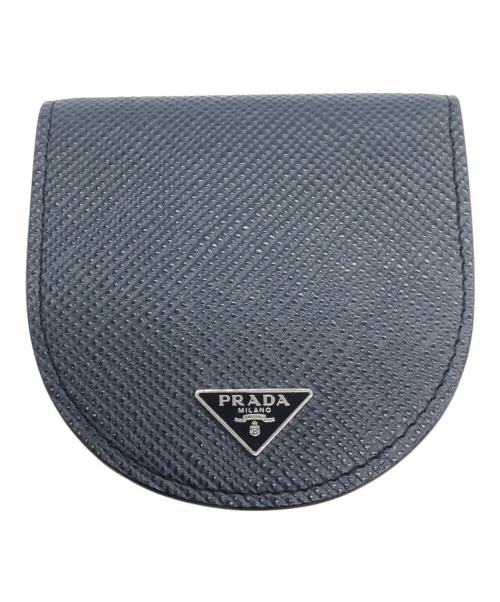 PRADA（プラダ）PRADA (プラダ) コインケース ネイビーの古着・服飾アイテム