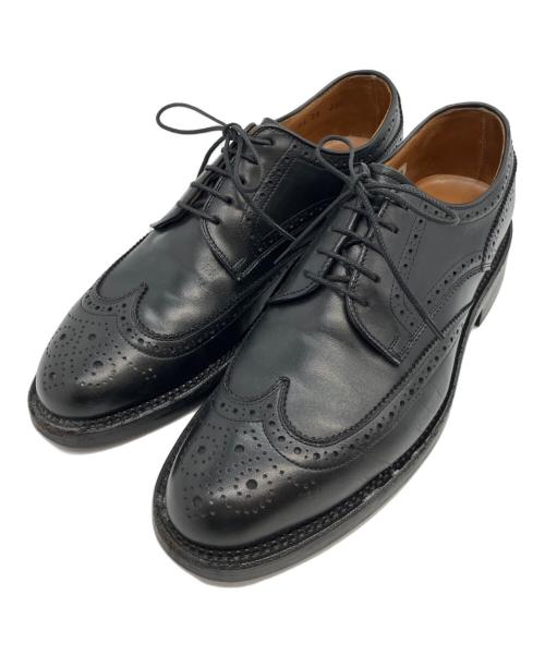 REGAL（リーガル）REGAL (リーガル) ウィングチップシューズ ブラック サイズ:25½の古着・服飾アイテム