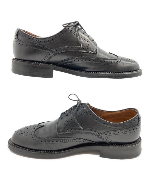 REGAL（リーガル）REGAL (リーガル) ウィングチップシューズ ブラック サイズ:25½の古着・服飾アイテム