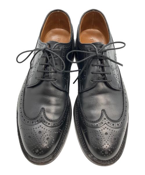 REGAL（リーガル）REGAL (リーガル) ウィングチップシューズ ブラック サイズ:25½の古着・服飾アイテム