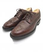 三陽山長サンヨウヤマチョウ）の古着「ウィングチップシューズ」｜ブラウン