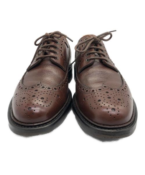 三陽山長（サンヨウヤマチョウ）三陽山長 (サンヨウヤマチョウ) ウィングチップシューズ ブラウン サイズ:不明の古着・服飾アイテム