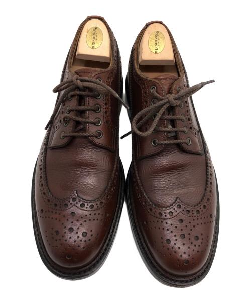 三陽山長（サンヨウヤマチョウ）三陽山長 (サンヨウヤマチョウ) ウィングチップシューズ ブラウン サイズ:不明の古着・服飾アイテム