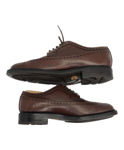 三陽山長（サンヨウヤマチョウ）三陽山長 (サンヨウヤマチョウ) ウィングチップシューズ ブラウン サイズ:不明の古着・服飾アイテム