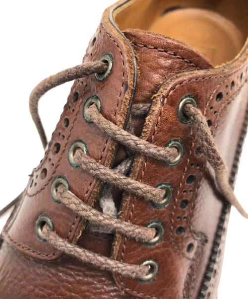 三陽山長（サンヨウヤマチョウ）三陽山長 (サンヨウヤマチョウ) ウィングチップシューズ ブラウン サイズ:不明の古着・服飾アイテム