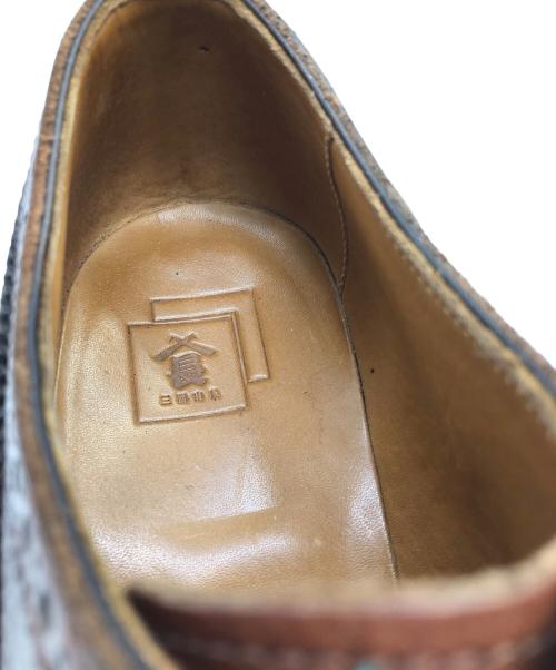 三陽山長（サンヨウヤマチョウ）三陽山長 (サンヨウヤマチョウ) ウィングチップシューズ ブラウン サイズ:不明の古着・服飾アイテム