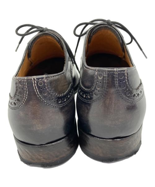 FRANCESCO BENIGNO（フランチェスコ・ベニーニョ）FRANCESCO BENIGNO (フランチェスコ・ベニーニョ) ウィングチップシューズ ブラック サイズ:6 1/2の古着・服飾アイテム