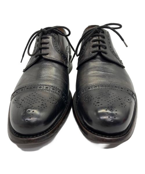 FRANCESCO BENIGNO（フランチェスコ・ベニーニョ）FRANCESCO BENIGNO (フランチェスコ・ベニーニョ) ウィングチップシューズ ブラック サイズ:6 1/2の古着・服飾アイテム
