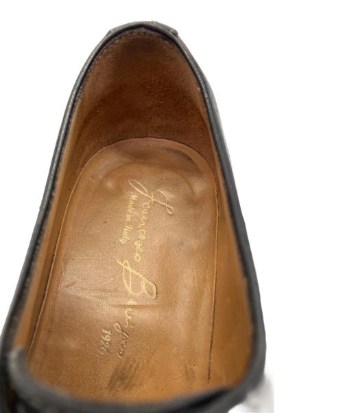 FRANCESCO BENIGNO（フランチェスコ・ベニーニョ）FRANCESCO BENIGNO (フランチェスコ・ベニーニョ) ウィングチップシューズ ブラック サイズ:6 1/2の古着・服飾アイテム