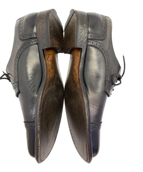 FRANCESCO BENIGNO（フランチェスコ・ベニーニョ）FRANCESCO BENIGNO (フランチェスコ・ベニーニョ) ウィングチップシューズ ブラック サイズ:6 1/2の古着・服飾アイテム