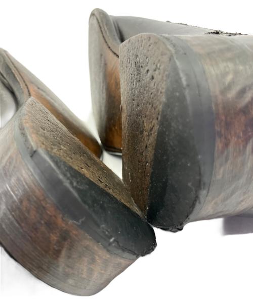 FRANCESCO BENIGNO（フランチェスコ・ベニーニョ）FRANCESCO BENIGNO (フランチェスコ・ベニーニョ) ウィングチップシューズ ブラック サイズ:6 1/2の古着・服飾アイテム