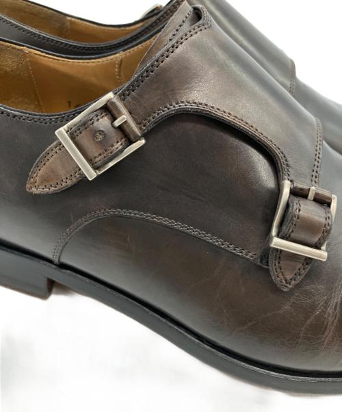 MAGNANNI（マグナーニ）MAGNANNI (マグナーニ) ダブルモンクシューズ ブラウン サイズ:SIZE 25.5cmの古着・服飾アイテム