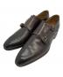 MAGNANNI（マグナーニ）の古着「ダブルモンクシューズ」｜ブラウン