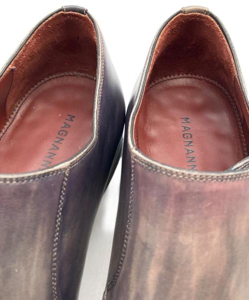 MAGNANNI（マグナーニ）MAGNANNI (マグナーニ) ダブルモンクシューズ パープル サイズ:SIZE 41の古着・服飾アイテム