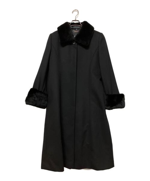 PIERRE BALMAIN（ピエール バルマン）PIERRE BALMAIN (ピエール バルマン) コート ブラック サイズ:9ARの古着・服飾アイテム