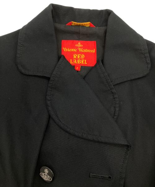 Vivienne Westwood RED LABEL（ヴィヴィアンウエストウッドレッドレーベル）Vivienne Westwood RED LABEL (ヴィヴィアンウエストウッドレッドレーベル) 中綿コート ブラック サイズ:SIZE 2の古着・服飾アイテム