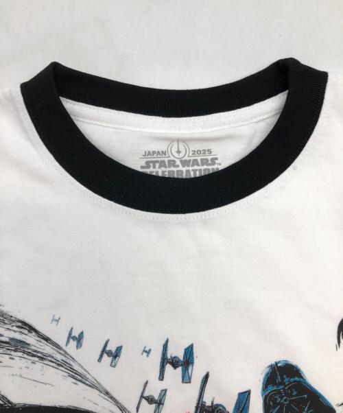 DISNEY（ディズニー）DISNEY (ディズニー) スターウォーズセレブレーションジャパン2025　半袖カットソー ホワイト サイズ:SIZE Mの古着・服飾アイテム