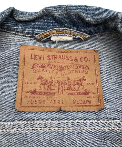 LEVI'S（リーバイス）LEVI'S (リーバイス) デニムジャケット ブルー サイズ:不明の古着・服飾アイテム