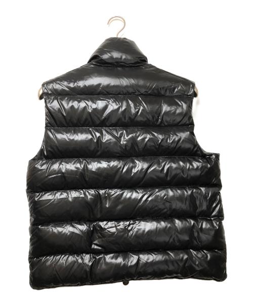 MONCLER（モンクレール）MONCLER (モンクレール) ダウンベスト ブラック サイズ:2の古着・服飾アイテム