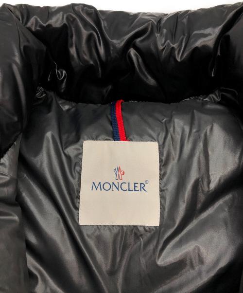 MONCLER（モンクレール）MONCLER (モンクレール) ダウンベスト ブラック サイズ:2の古着・服飾アイテム