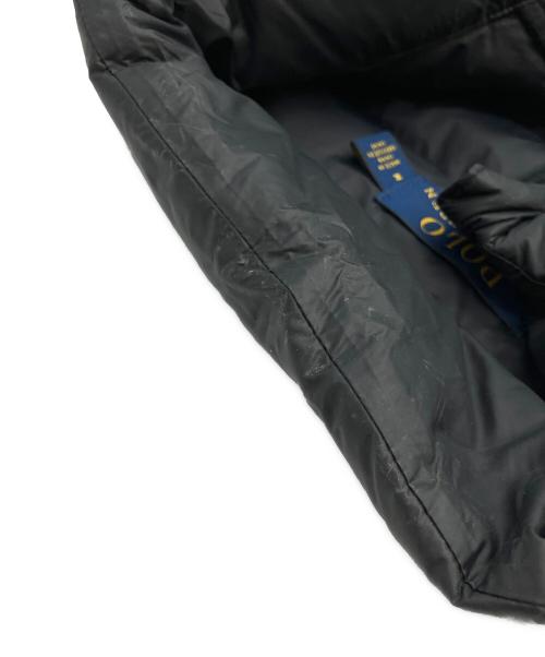 POLO RALPH LAUREN（ポロ・ラルフローレン）POLO RALPH LAUREN (ポロ・ラルフローレン) ダウンベスト ブラック サイズ:SIZE Mの古着・服飾アイテム
