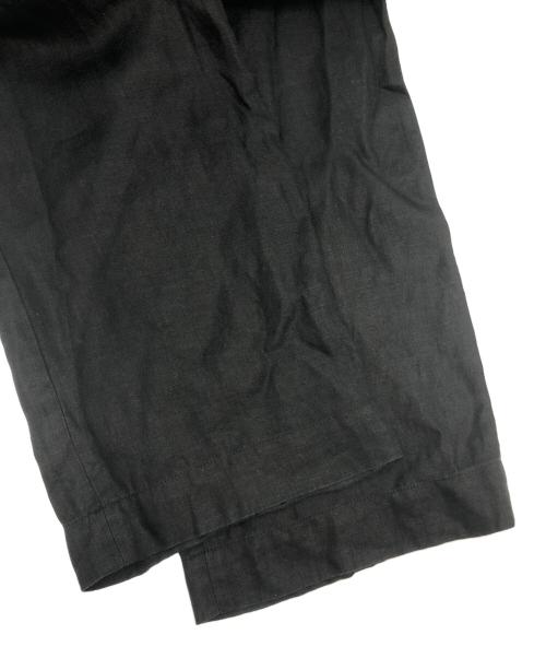 HYKE（ハイク）HYKE (ハイク) ワイドパンツ ブラック サイズ:SIZE 2の古着・服飾アイテム