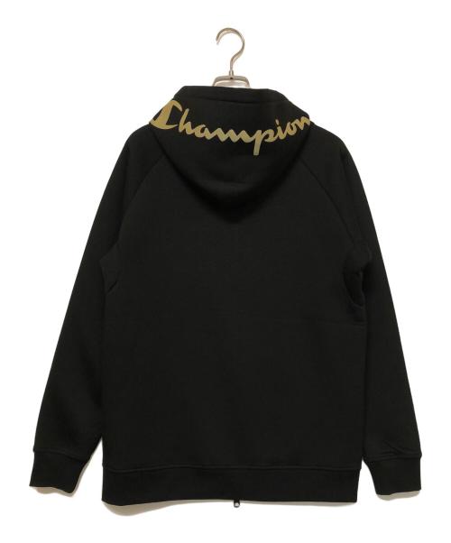 Champion（チャンピオン）Champion (チャンピオン) The DUFFER of ST.GEORGE (ザ ダファーオブセントジョージ) ジップパーカー ブラック サイズ:SIZE Mの古着・服飾アイテム