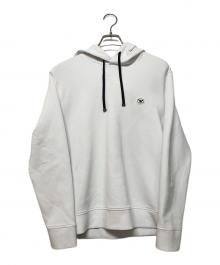 EMPORIO ARMANI（エンポリオアルマーニ）の古着「プルオーバーパーカー」｜ホワイト