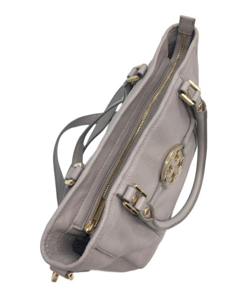 TORY BURCH（トリーバーチ）TORY BURCH (トリーバーチ) 2WAYバッグ ベージュの古着・服飾アイテム