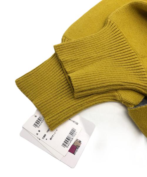 近沢レース（チカザワレース）近沢レース (チカザワレース) ストールカーディガン イエロー サイズ:M~L 未使用品の古着・服飾アイテム