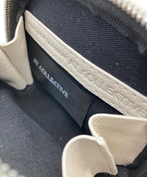 KIKO KOSTADINOV（キコ・コスタディノフ）Kiko Kostadinov (キコ・コスタディノフ) コインケース ホワイト×レッドの古着・服飾アイテム