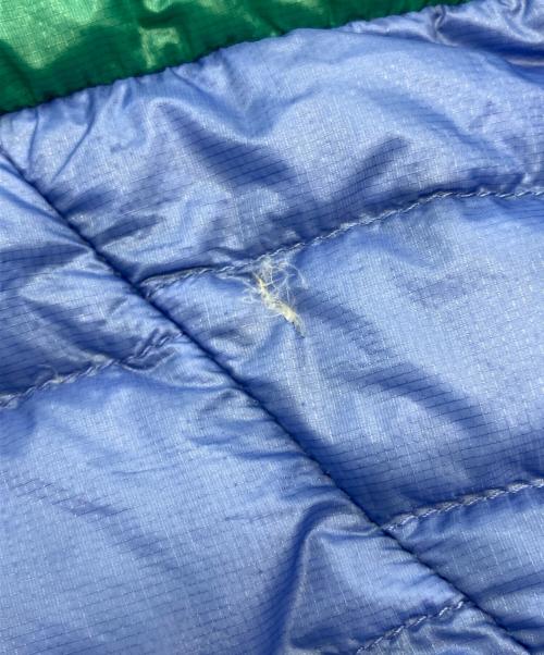 Patagonia（パタゴニア）Patagonia (パタゴニア) UltraAlpine Down Crew ダウンジャケット グリーン×パープル サイズ:SIZE XSの古着・服飾アイテム