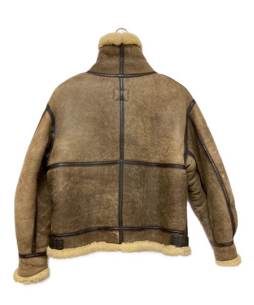 AVIREX（アヴィレックス）AVIREX (アヴィレックス) B-3ムートンジャケット ブラウン サイズ:42の古着・服飾アイテム