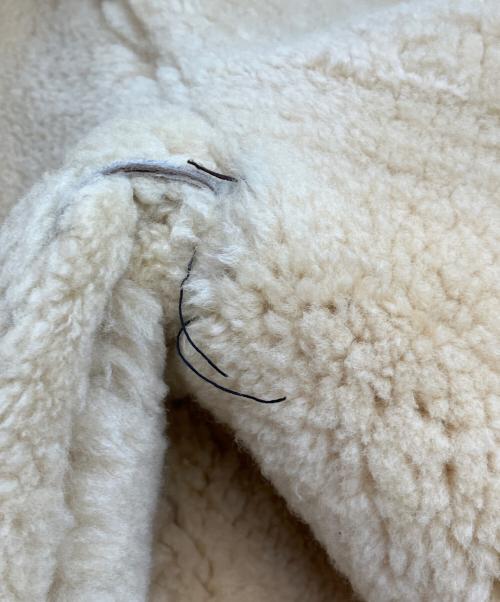 AVIREX（アヴィレックス）AVIREX (アヴィレックス) B-3ムートンジャケット ブラウン サイズ:42の古着・服飾アイテム