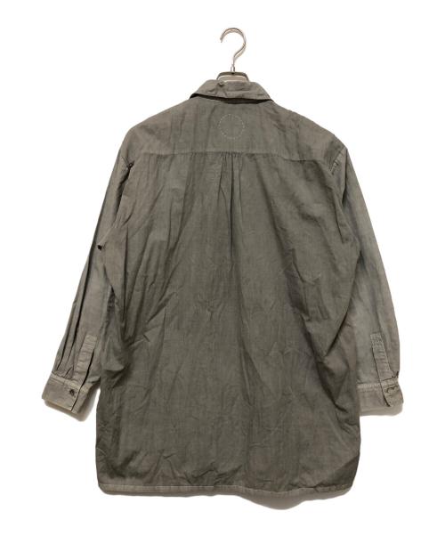COSMIC WONDER（コズミックワンダー）COSMIC WONDER (コズミックワンダー) Organic cotton shirt　長袖シャツ グレー サイズ:SIZE Mの古着・服飾アイテム