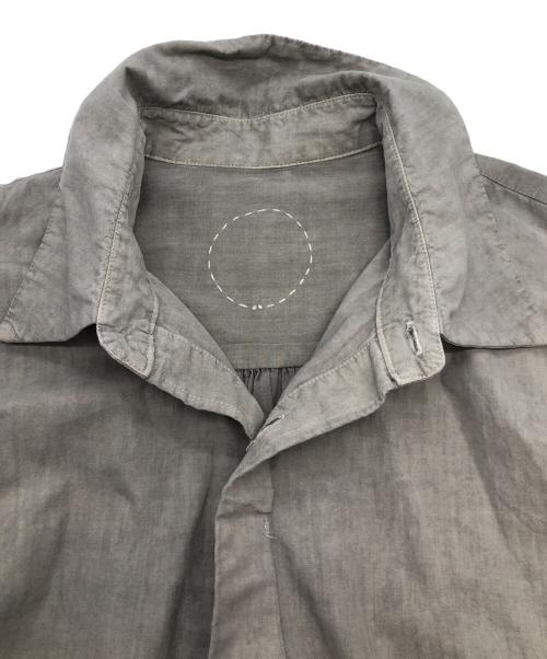 COSMIC WONDER（コズミックワンダー）COSMIC WONDER (コズミックワンダー) Organic cotton shirt　長袖シャツ グレー サイズ:SIZE Mの古着・服飾アイテム