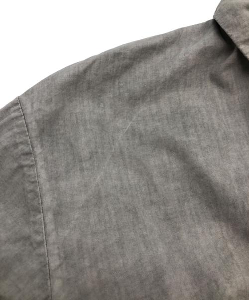 COSMIC WONDER（コズミックワンダー）COSMIC WONDER (コズミックワンダー) Organic cotton shirt　長袖シャツ グレー サイズ:SIZE Mの古着・服飾アイテム
