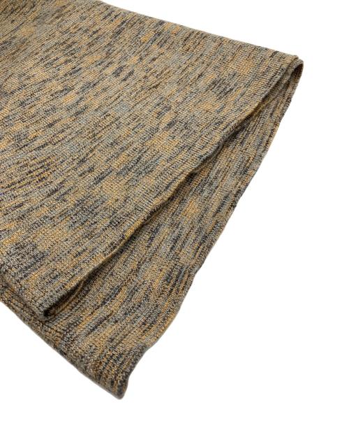 Denham（デンハム）Denham (デンハム) ジャガードスカート グレー×ベージュ サイズ:Freeの古着・服飾アイテム