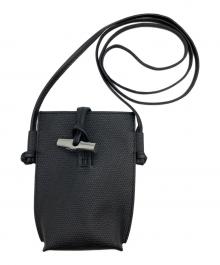 LONGCHAMP（ロンシャン）の古着「フォンケース」｜ブラック